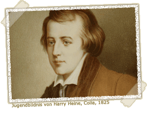 Jugendbildnis von Harry Heine, Colla, 1825